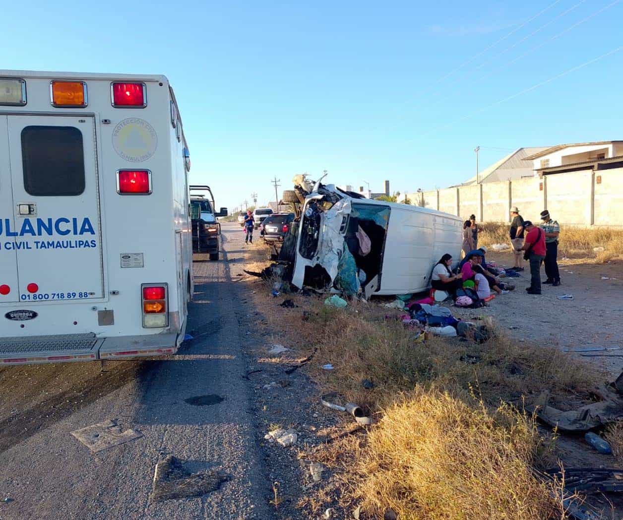 Sufren en carretera un accidente fatal