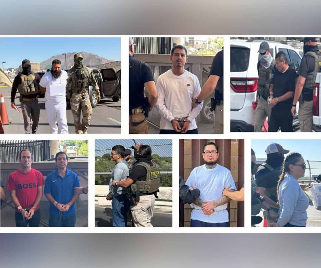 EU entrega a México a 10 fugitivos buscados por delitos graves