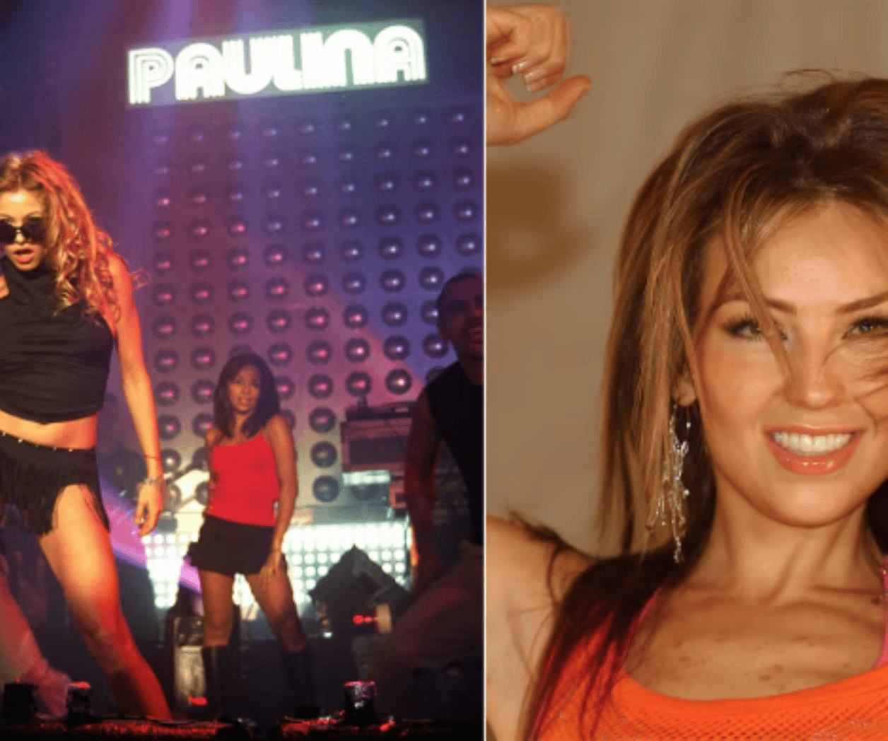 Thalía y la gran amistad que la unió a Paulina Rubio