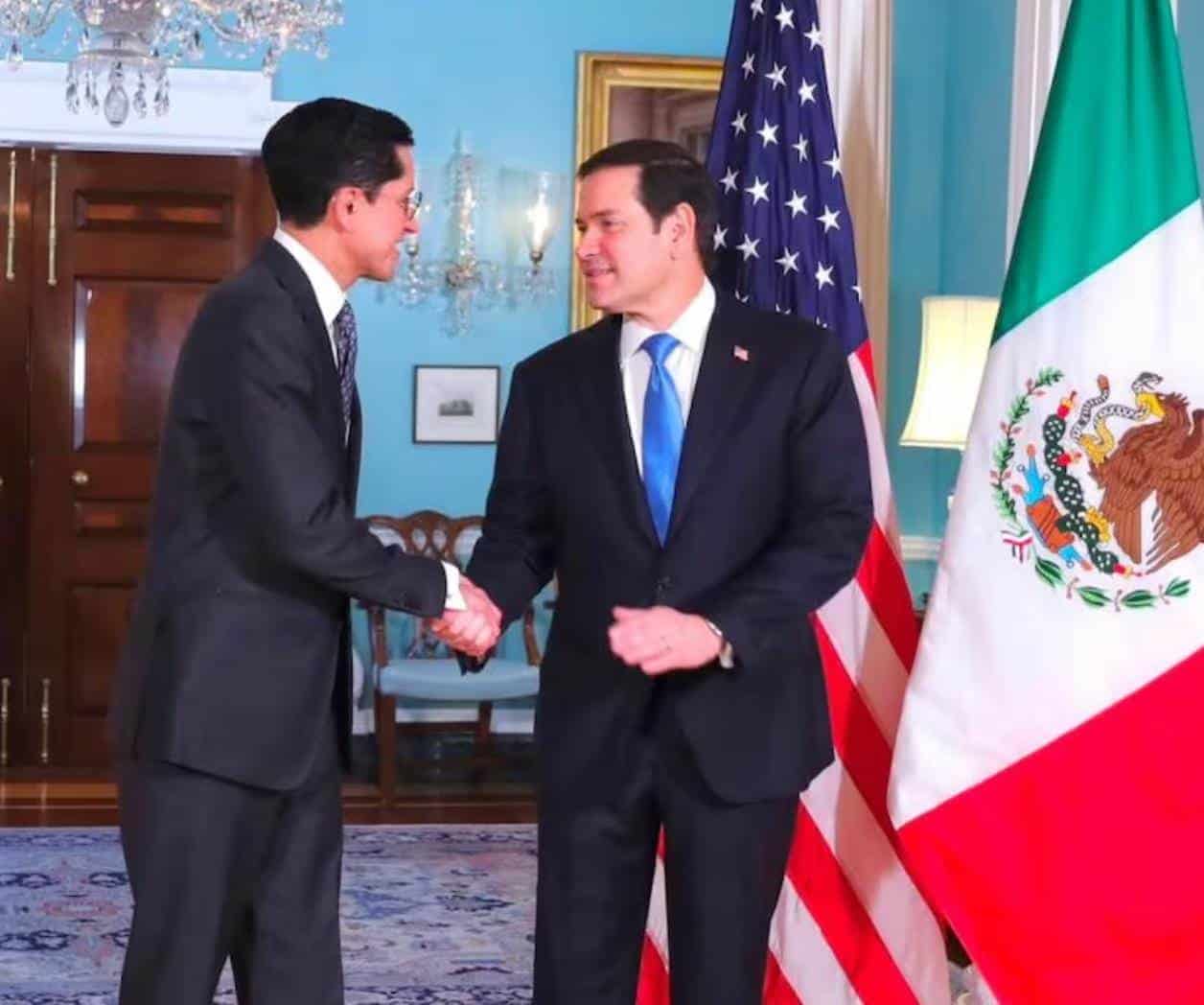 Velasco resalta soberanía en reunión con Marco Rubio