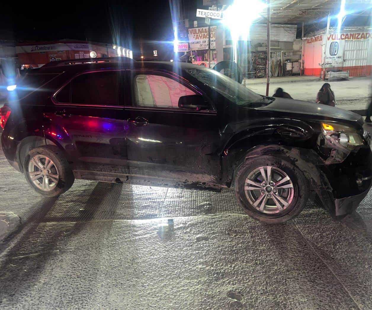 Embiste conductora a motociclista en Río Bravo