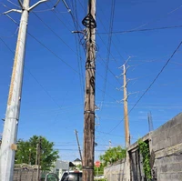 Solicitan quitar postes de luz de la calle