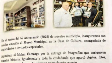 Dan a Museo de Díaz Ordaz un folleto conmemorativo