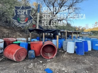 Aseguran presunto narcolaboratorio en zona serrana de Chihuahua