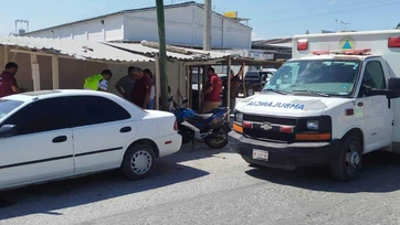 Lesionan a motociclista
