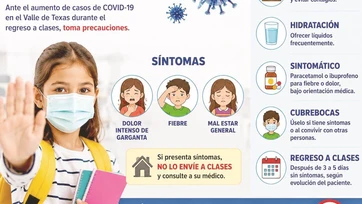 Alerta por el COVID en regreso a clases