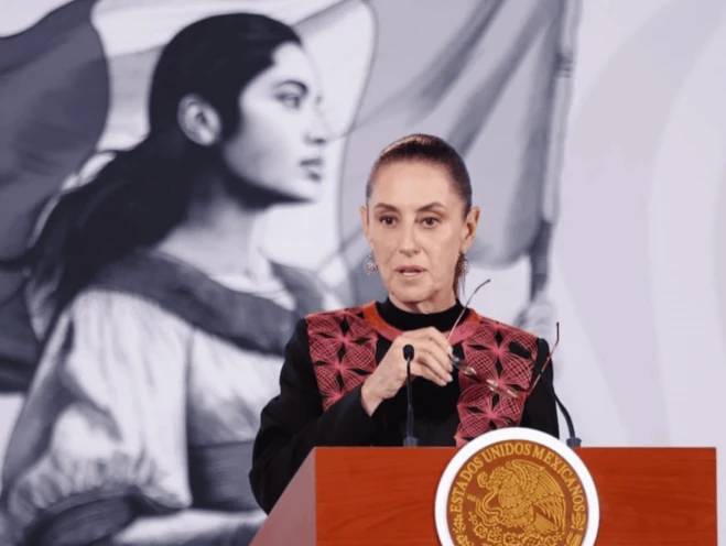 Claudia Sheinbaum evita confirmar relación con CJNG tras explosión