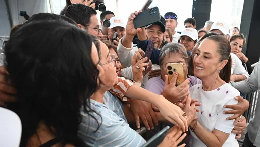  No hay divorcio pueblo-gobierno: Sheinbaum en NL