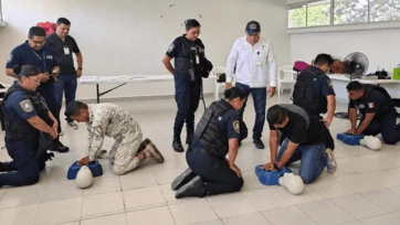 Certifican a 950 personas en auxilio para emergencias