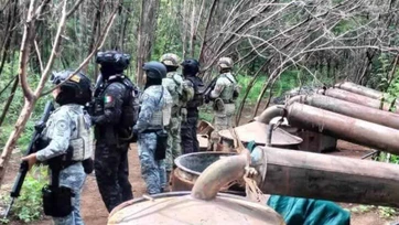  Destruyen cuatro narcolaboratorios en Michoacán y Guerrero