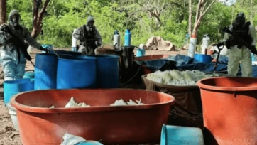 Desmantelan laboratorios clandestinos en Michoacán y Guerrero