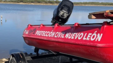 Localizan cuerpo de hombre en la presa El Cuchillo en Nuevo León