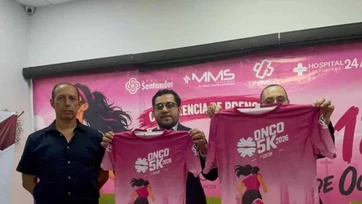 Presentan séptima edición de la carrera ONCO 5K 2026
