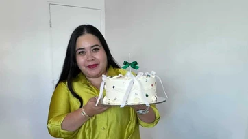 Festejan a Angie