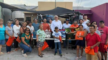 Distribuyen productos sin costo entre vecinos