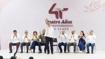 Acompaña Nataly al gobernador en Río Bravo