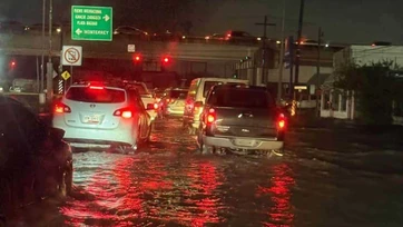 Amanece Matamoros inundado por segundo día consecutivo