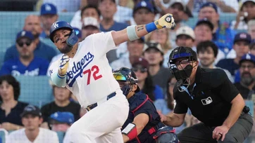 Miguel Rojas fuera con los Dodgers por dolor de espalda. Acuña inicia en jardín derecho con Bravos