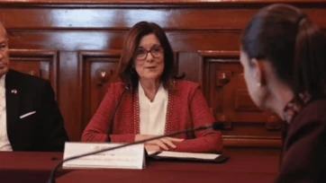 Sheinbaum y Johnson abordan seguridad, frontera y T-MEC en Palacio