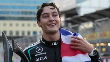 Russell partirá último en Singapur; Antonelli acecha