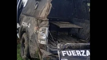 Mueren 3 elementos de Fuerza Civil tras volcadura de patrulla en NL