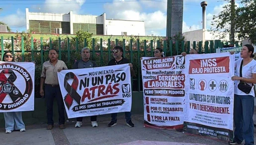 Denuncian enfermeros del IMSS en Matamoros sobrecarga laboral