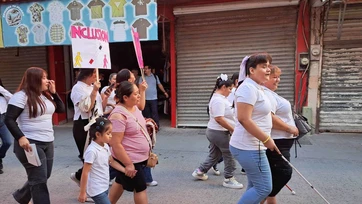 Invaden los comercios guías para personas invidentes
