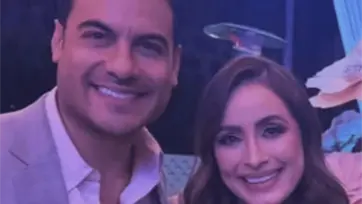 Carlos Rivera y Cynthia Rodríguez celebran el baby shower de su hija