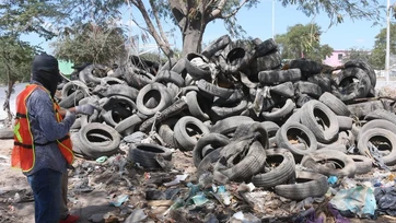Acumulan 300 mil llantas en colonia de Reynosa