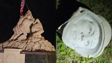 Detienen a mexicano por vandalizar monumento en EU