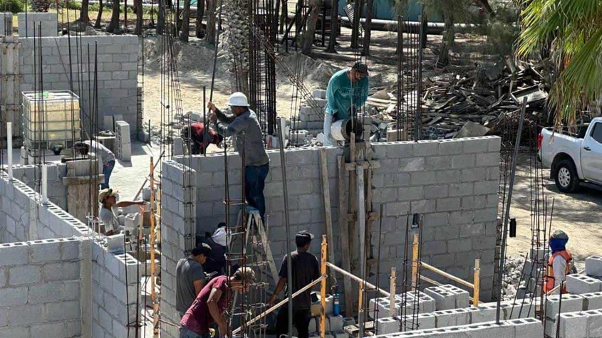 Crece construcción,  pero pierde empleos