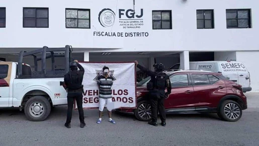  Detienen a sujeto y recuperan camioneta robada en Reynosa