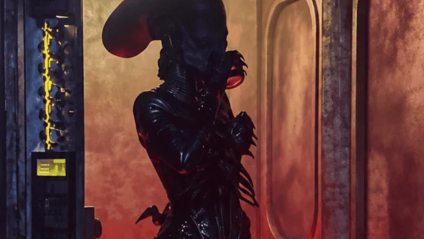 Belinda impacta disfrazada de xenomorfo en su Beliween