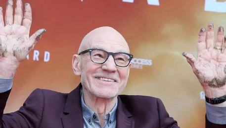 La NASA rinde homenaje a Patrick Stewart