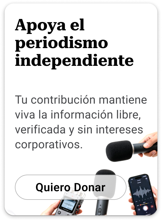 Donaciones apoya al periodismo independiente